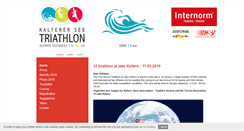 Desktop Screenshot of kalterersee-triathlon.com